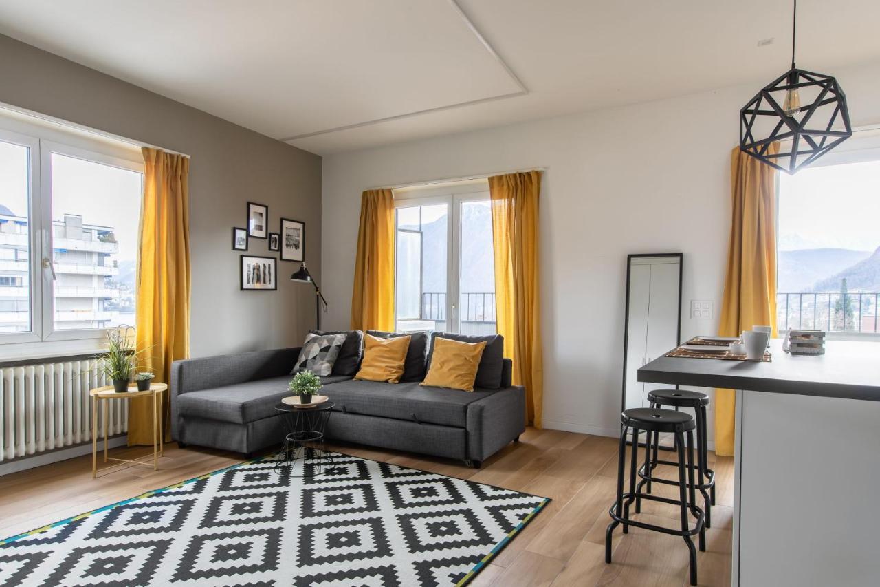 Minerva Apartments ลูกาโน ภายนอก รูปภาพ