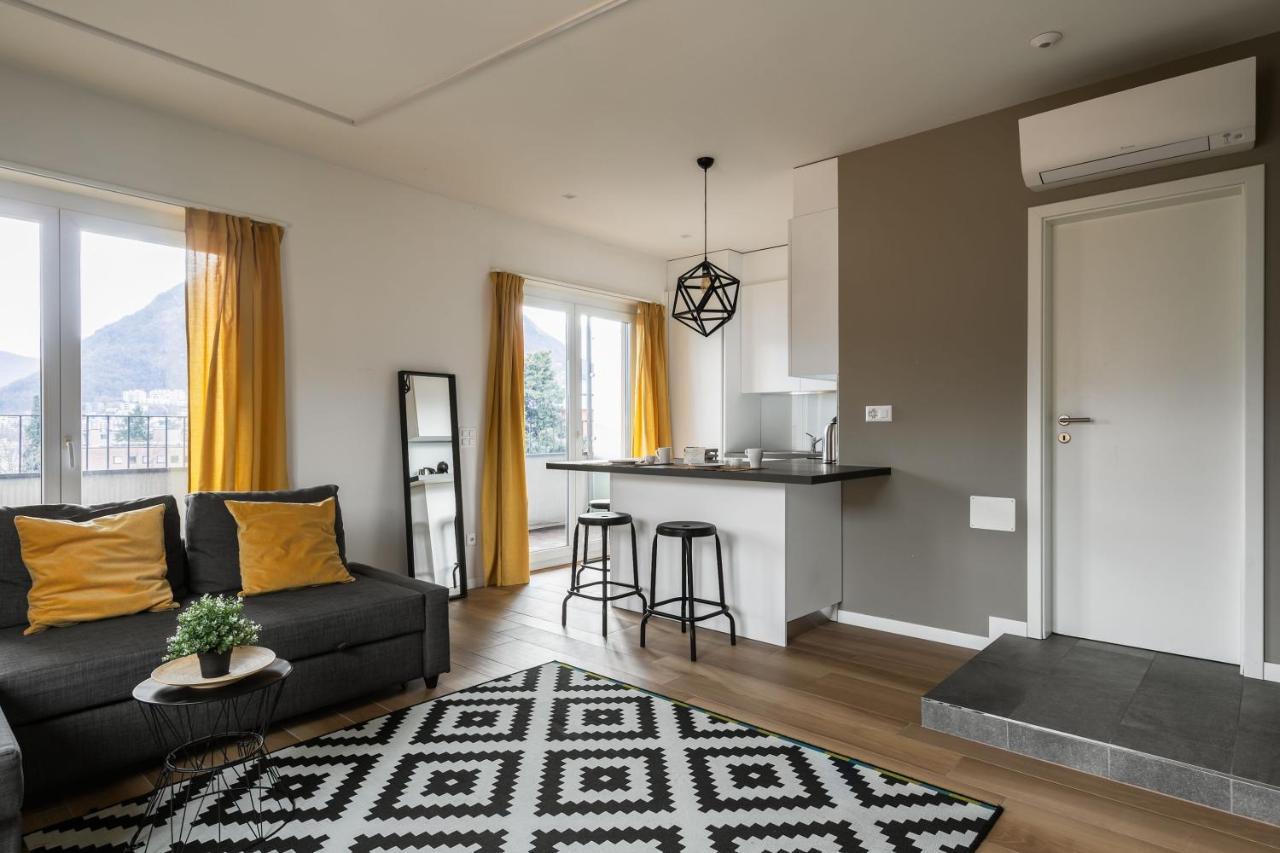 Minerva Apartments ลูกาโน ภายนอก รูปภาพ