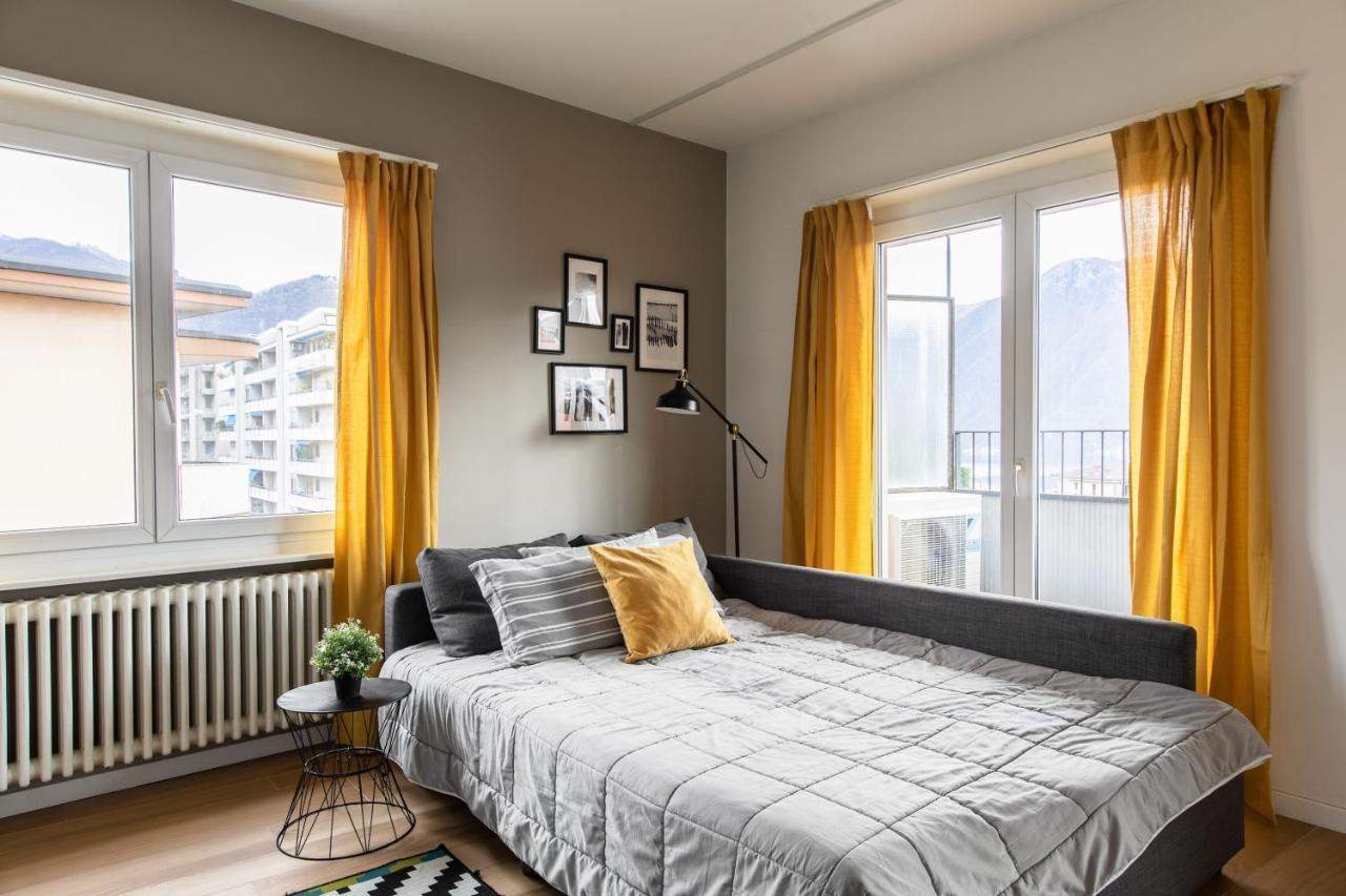 Minerva Apartments ลูกาโน ภายนอก รูปภาพ